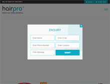 Tablet Screenshot of hairprolaser.com